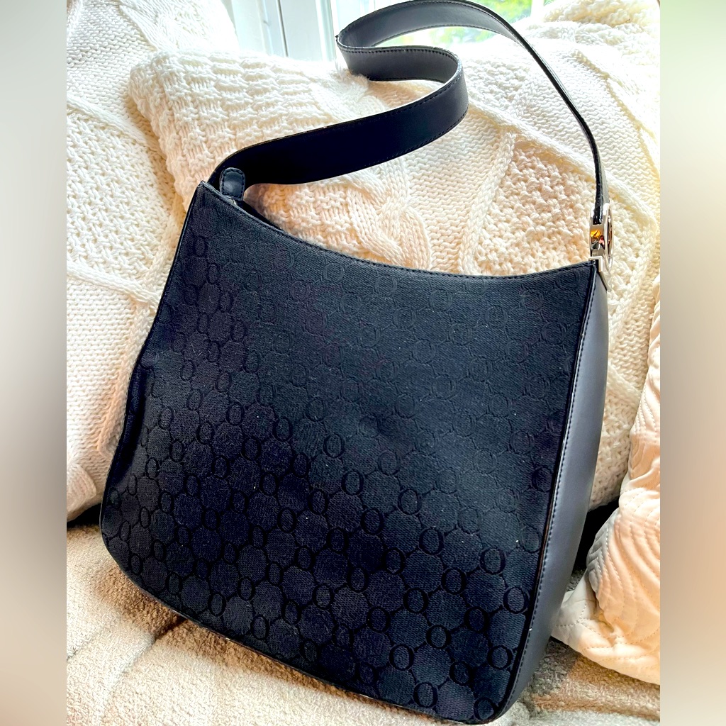 Beautiful Oroton Black Fabric Purse